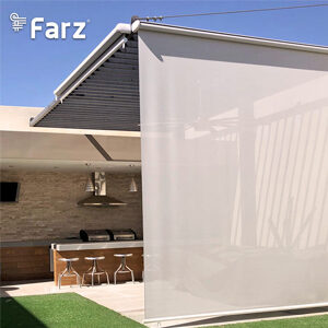 Toldo exterior vertical con gancho MR